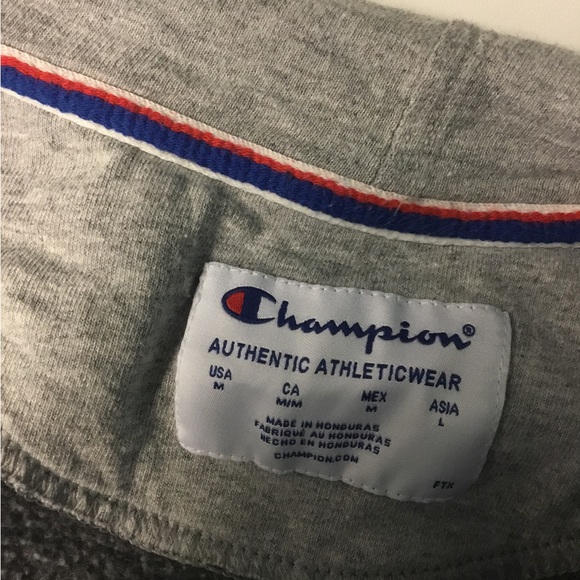 Champion Men’s Full Zip Hooded Sweatshirt - Size Medium - FUC - Picture 3 of 3